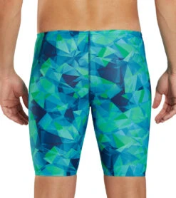 Fractalicious Jammer Swimsuit -Family Swim Shop 7595555586216 bluegreen 7a