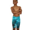 Fenced In Jammer Swimsuit Youth (22 - 28) 1 Fenced In Jammer Swimsuit Youth (22 - 28) -Family Swim Shop 7595563024552 blue 1a