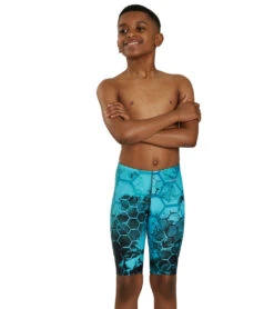 Fenced In Jammer Swimsuit Youth (22 - 28)