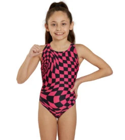 Checkmate Wide Strap One Piece Swimsuit Youth (22 - 28)