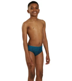 Molecule Swim Brief Swimsuit Youth (22 - 28) -Family Swim Shop 7595572494504 blueblack 3a