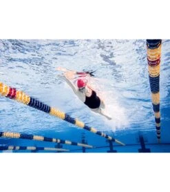 HydroLast Piped Thin Strap One Piece Swimsuit -Family Swim Shop 7595852628136 blackmaroon 6a