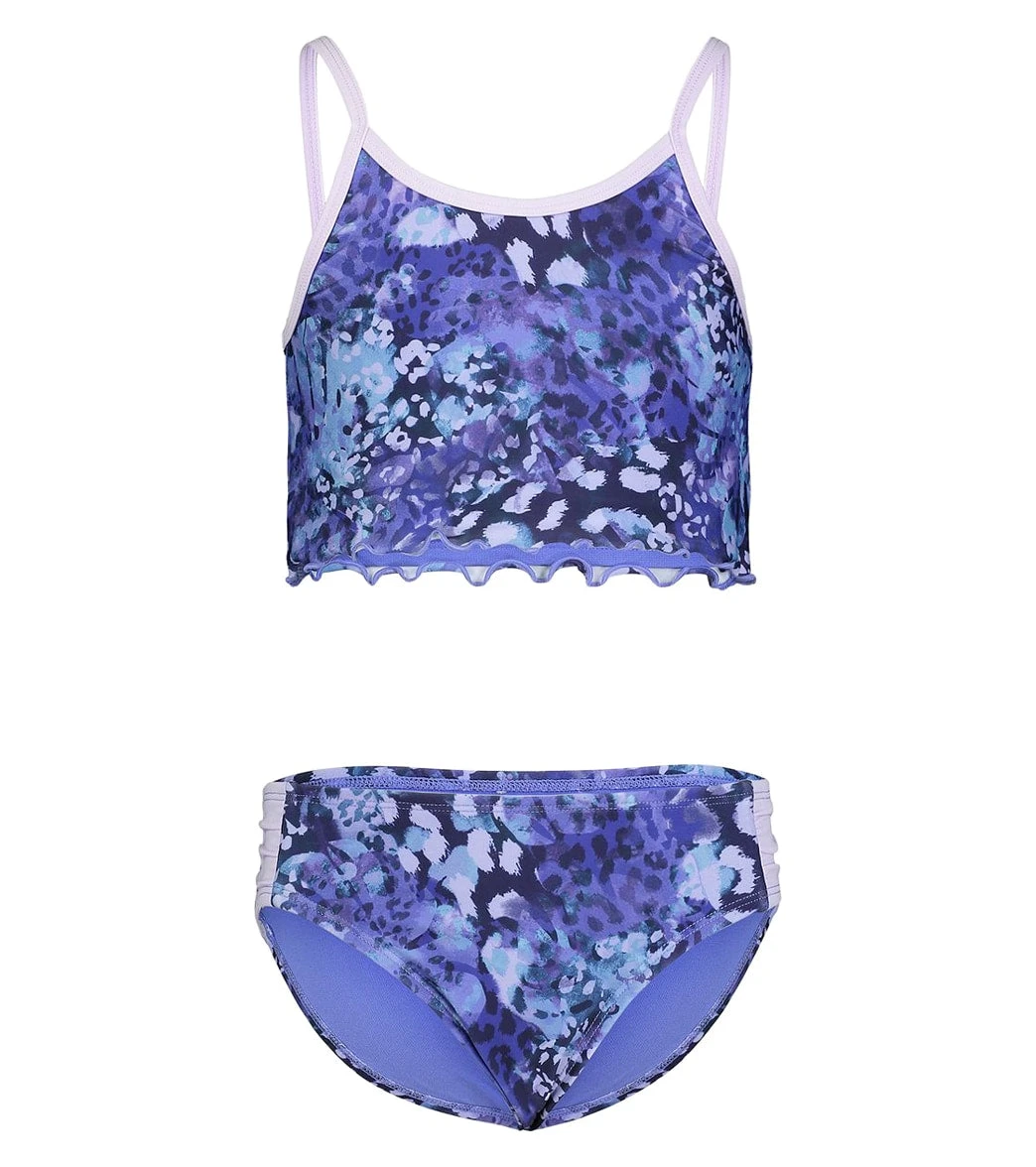 Under Armour Girls' UA Animal Tropic Two Piece Midkini Set (Little Kid) 3 Under Armour Girls' UA Animal Tropic Two Piece Midkini Set (Little Kid)