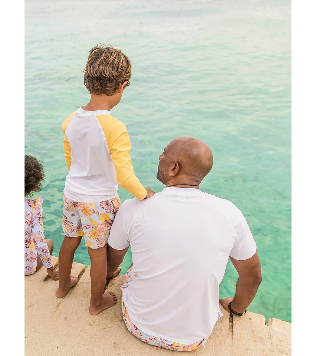 Boys' Boho Tropical Sustainable Swim Trunks (Toddler, Little Kid, Big Kid) 6 Boys' Boho Tropical Sustainable Swim Trunks (Toddler, Little Kid, Big Kid) - Image 4