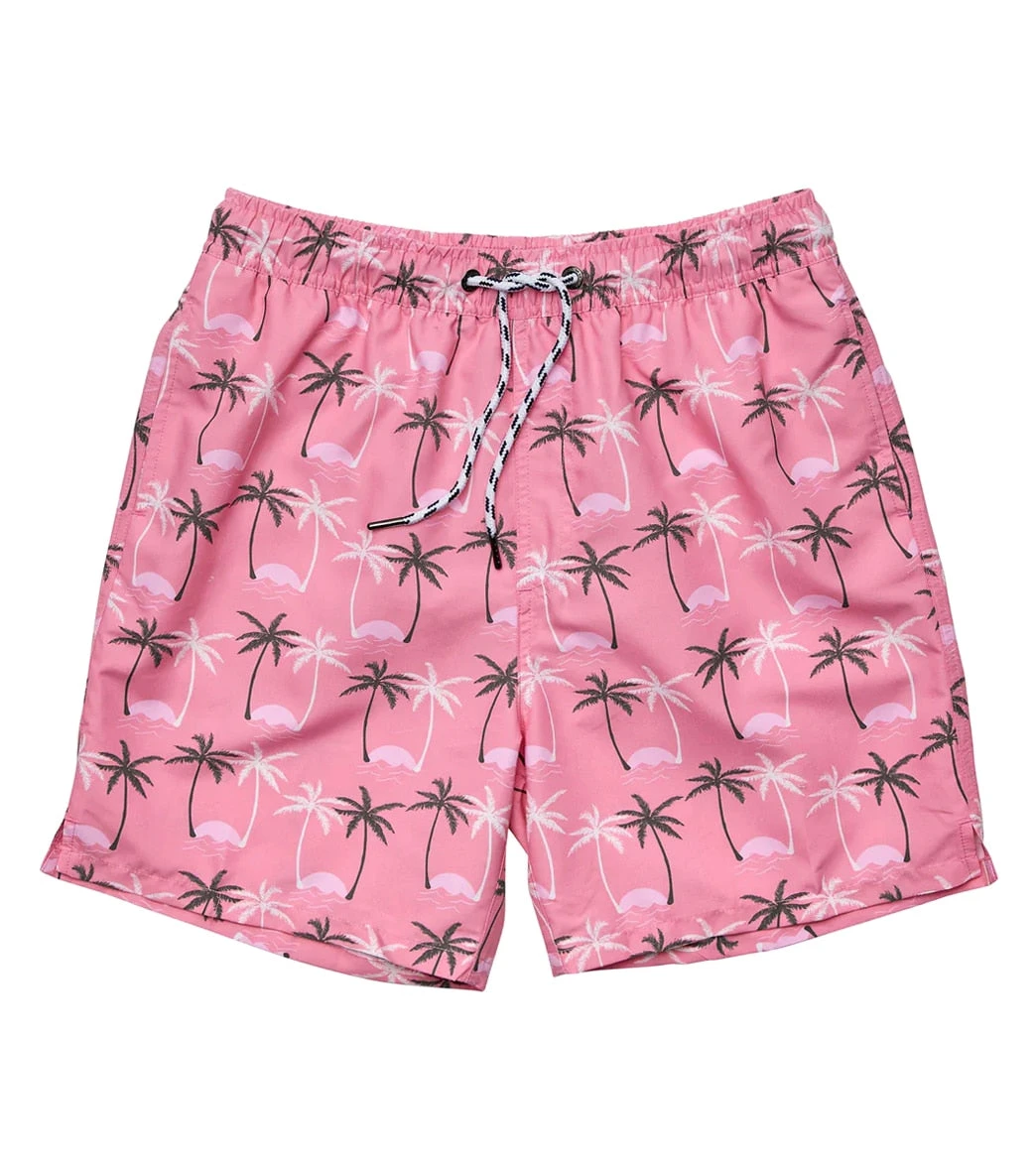 Men's Palm Paradise Sustainable Swim Trunks 3 Men's Palm Paradise Sustainable Swim Trunks