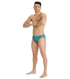 Arena Men's Drew Kibler Fishes Brief Swimsuit 9 Arena Men's Drew Kibler Fishes Brief Swimsuit -Family Swim Shop 7672074207400 fishes 3a