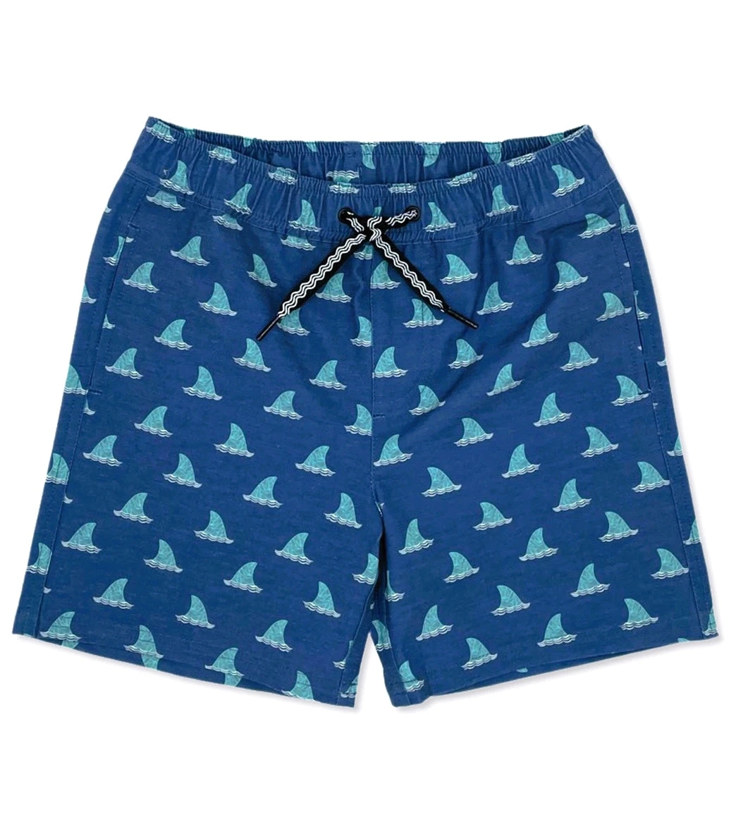 Boys' Fin Swim Trunks (Toddler, Little Kid, Big Kid) 3 Boys' Fin Swim Trunks (Toddler, Little Kid, Big Kid)