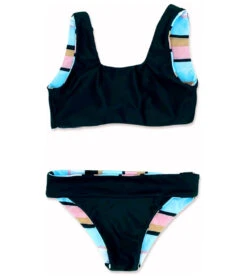 Girls' Island Hopper Reversible Two Piece Bikini Set (Little Kid, Big Kid) 8 Girls' Island Hopper Reversible Two Piece Bikini Set (Little Kid, Big Kid) -Family Swim Shop 7717058183336 thaliastripe 3a