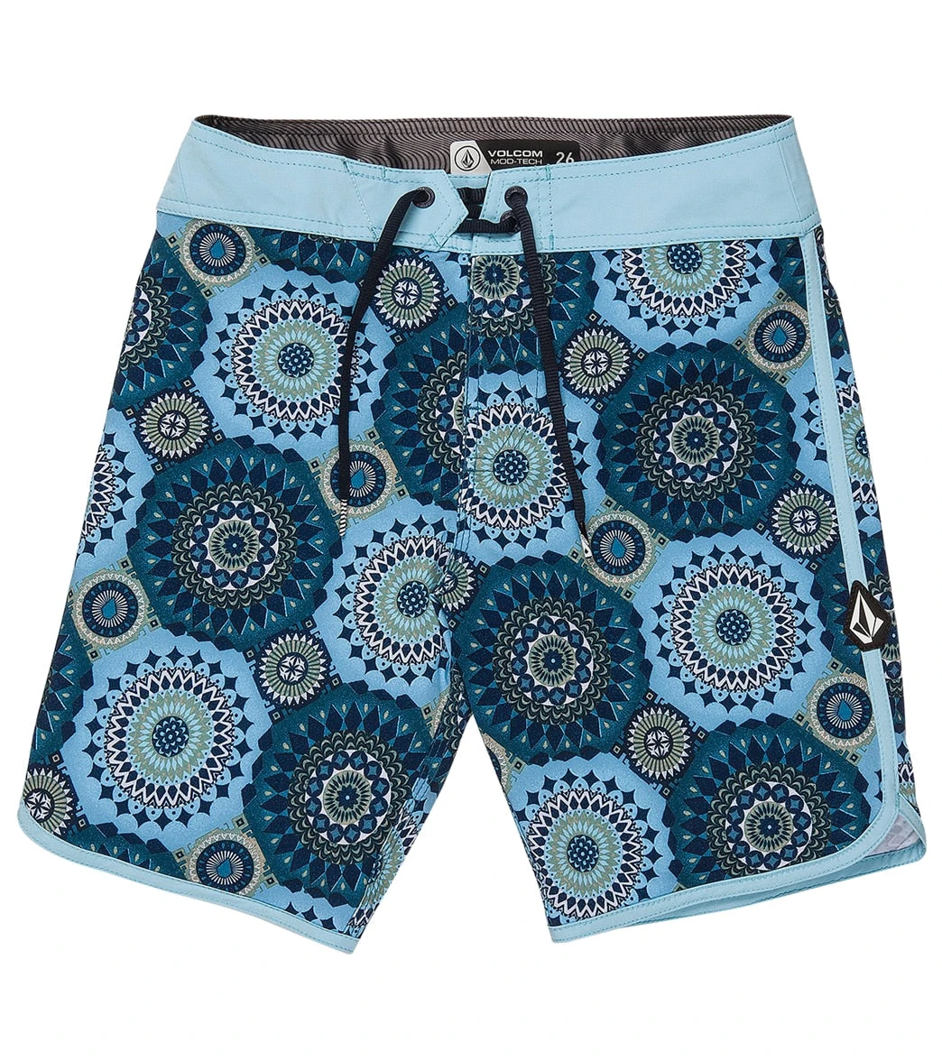 Volcom Boys' Mod Barnacle Scallop Board Shorts (Big Kid) 3 Volcom Boys' Mod Barnacle Scallop Board Shorts (Big Kid)