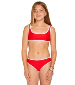 Volcom Girls' Coco Two Piece Bikini Set (Big Kid)