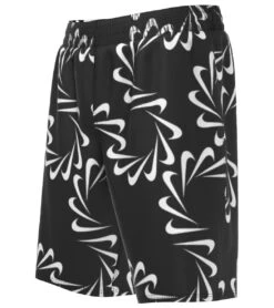 Nike Boys Mini Me Swoosh Line Swim Trunks (Big Kid)