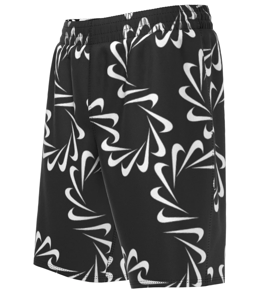 Nike Boys Mini Me Swoosh Line Swim Trunks (Big Kid) 3 Nike Boys Mini Me Swoosh Line Swim Trunks (Big Kid)