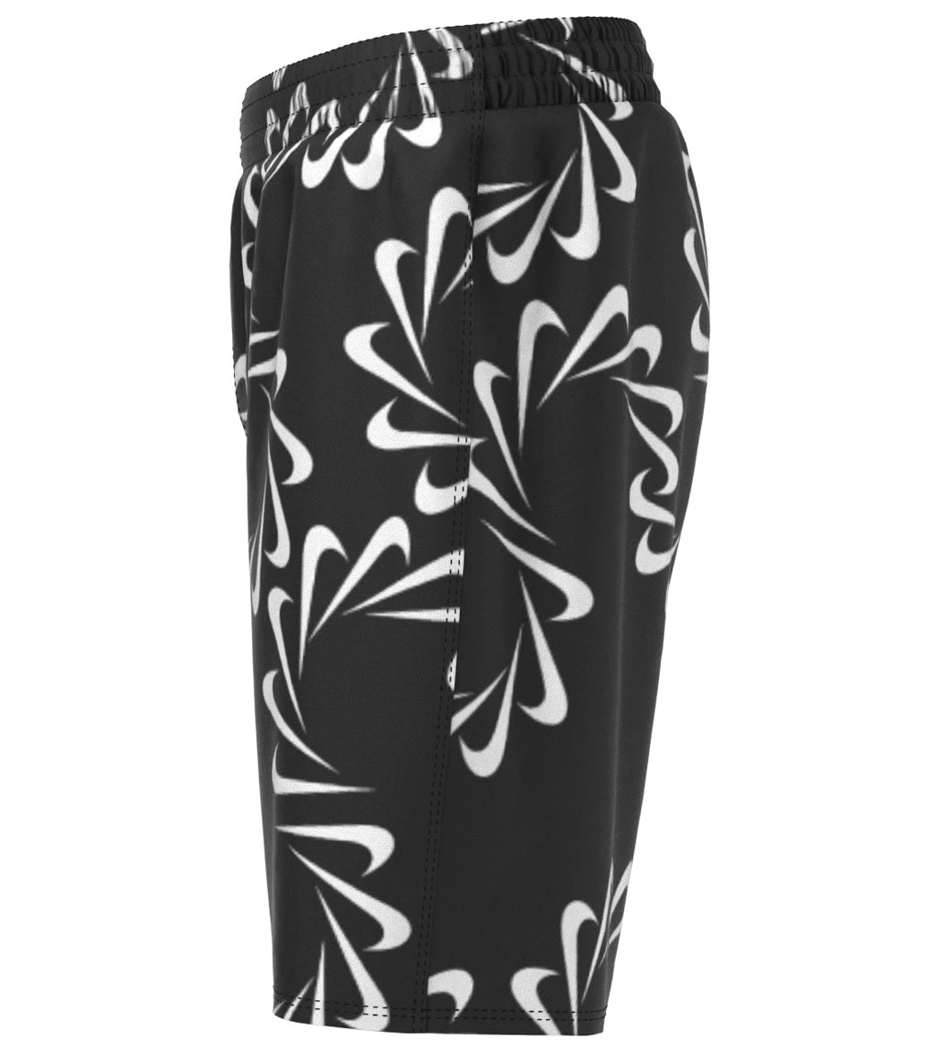 Nike Boys Mini Me Swoosh Line Swim Trunks (Big Kid) 4 Nike Boys Mini Me Swoosh Line Swim Trunks (Big Kid) - Image 2