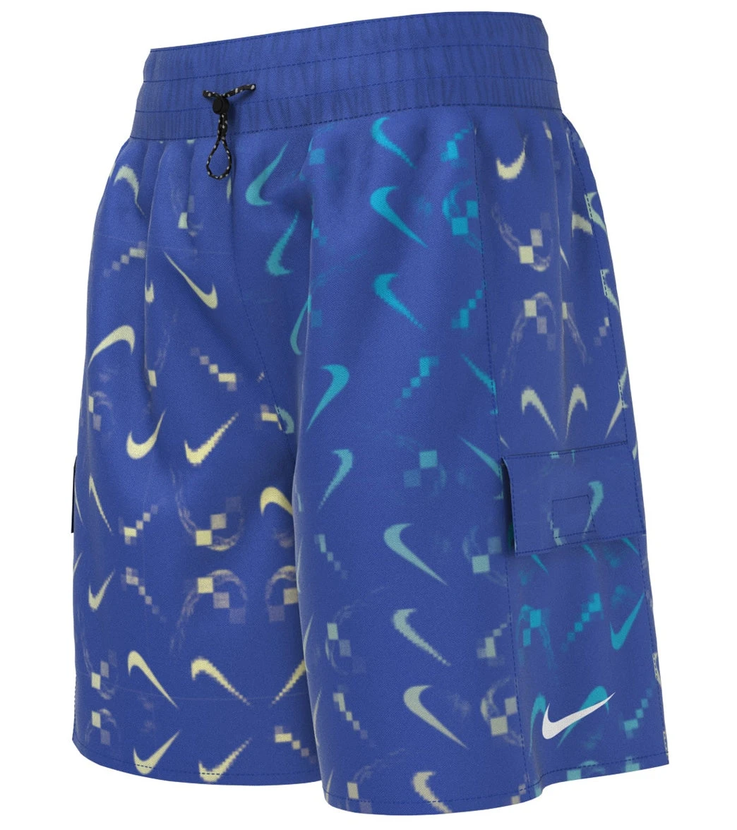 Nike Boys Digi Swoosh Ombre Cargo Shorts (Big Kid) 3 Nike Boys Digi Swoosh Ombre Cargo Shorts (Big Kid)