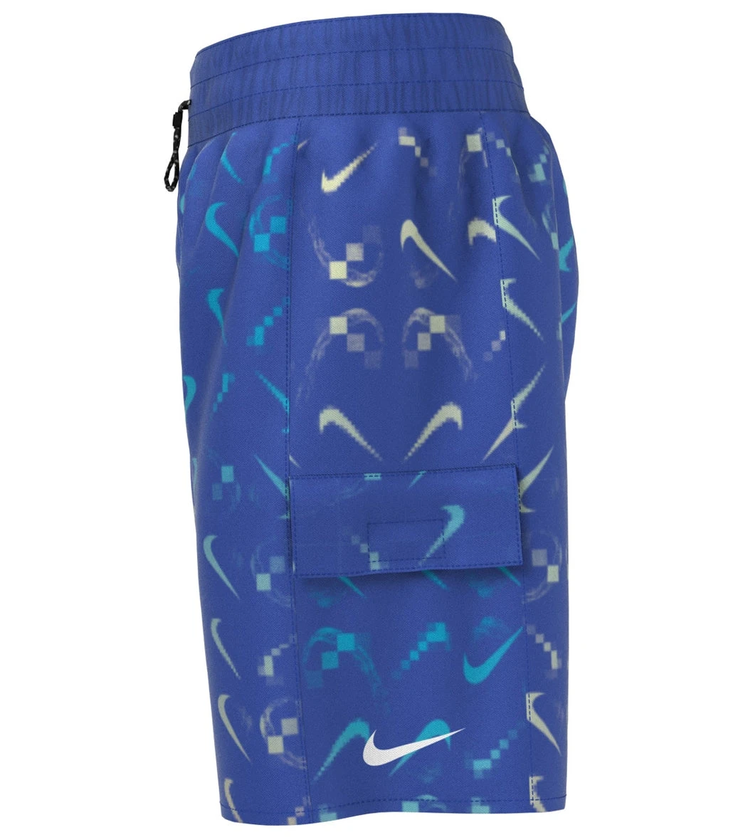 Nike Boys Digi Swoosh Ombre Cargo Shorts (Big Kid) 4 Nike Boys Digi Swoosh Ombre Cargo Shorts (Big Kid) - Image 2