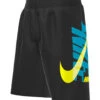 Nike Boys' Shift Swim Trunks (Big Kid) -Family Swim Shop 7763489423528 black 1a