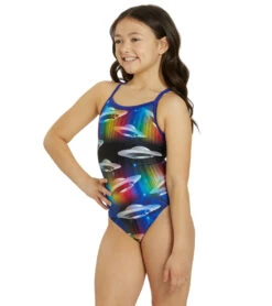 UFO Thin Strap One Piece Swimsuit Youth (22-28) 8 UFO Thin Strap One Piece Swimsuit Youth (22-28) -Family Swim Shop 7764258324648 ufo 3a