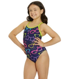 Gotta Wear Shades Thin Strap One Piece Swimsuit Youth (22-28) -Family Swim Shop 7764259340456 gottawear 3a