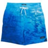 Men's 17" Soft Storm Printed Swim Trunks -Family Swim Shop 7771635777704 blue 1a